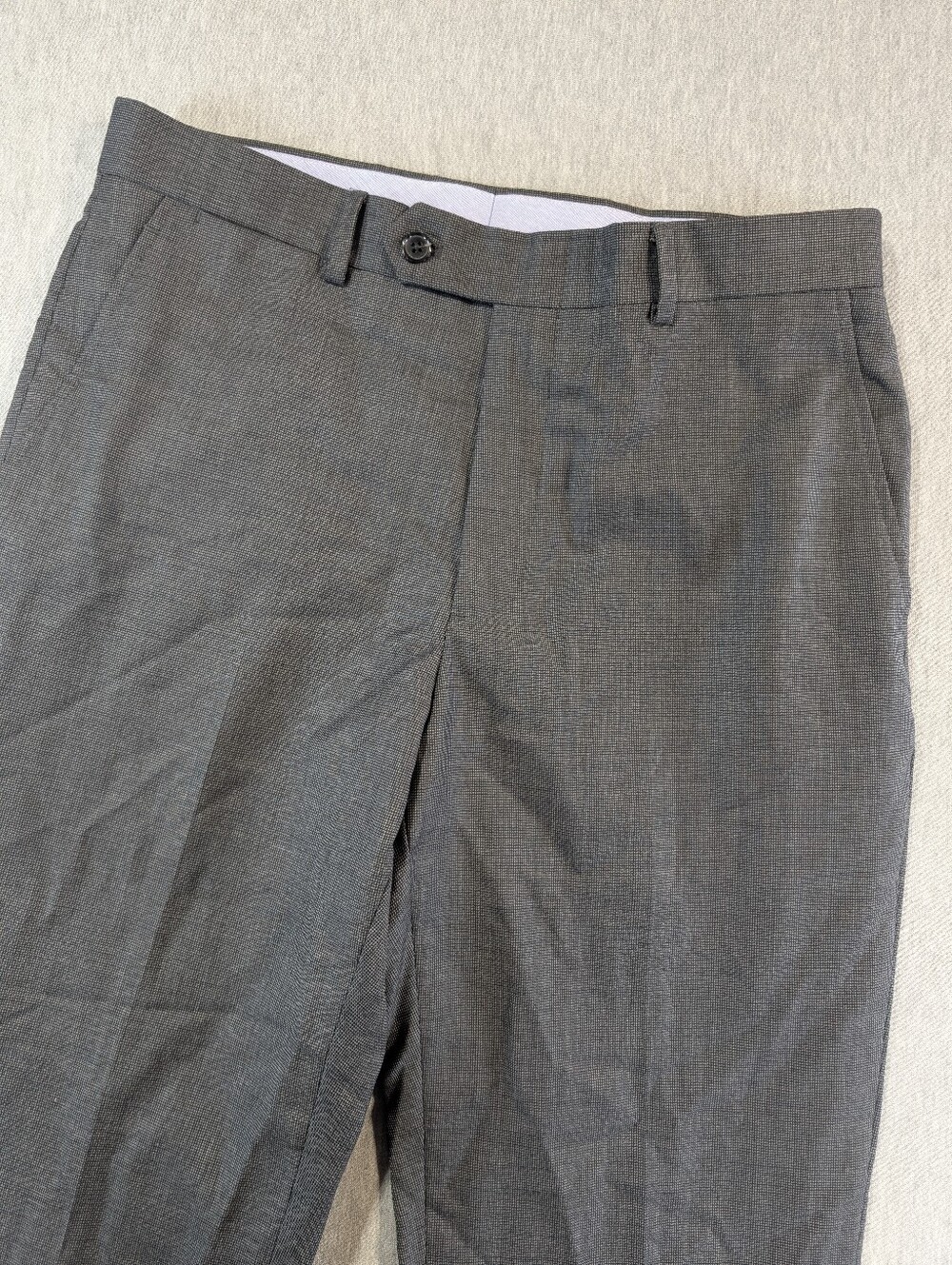 Tommy Hilfiger Wool Dress Pants Men's 32 Grey Tailored Trim Fit NWT